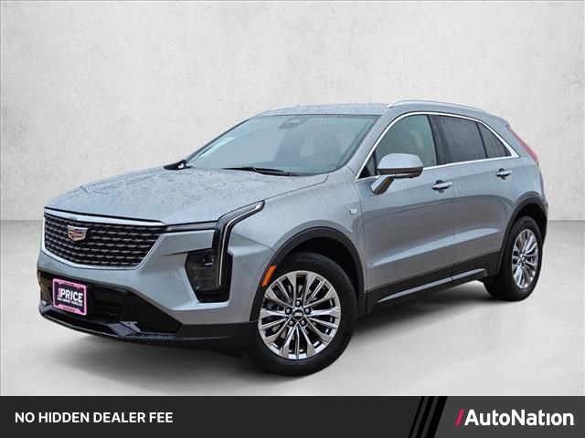 Argent Silver Metallic 2025 Cadillac XT4 Premium Luxury FWD SUV / Crossover Front-Wheel Drive 9-Speed Automatic