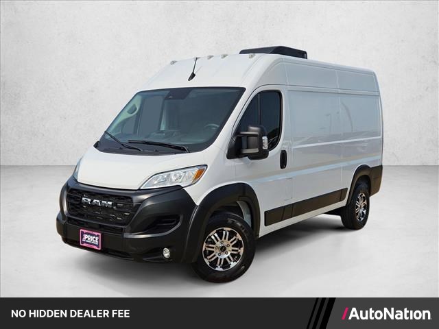 Bright White Clearcoat 2023 RAM ProMaster Van Front-Wheel Drive 9-Speed Automatic