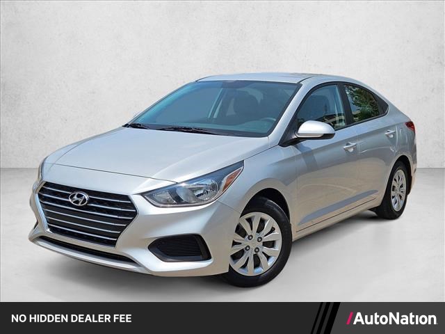 Olympus Silver 2021 Hyundai Accent Sedan Front-Wheel Drive Automatic