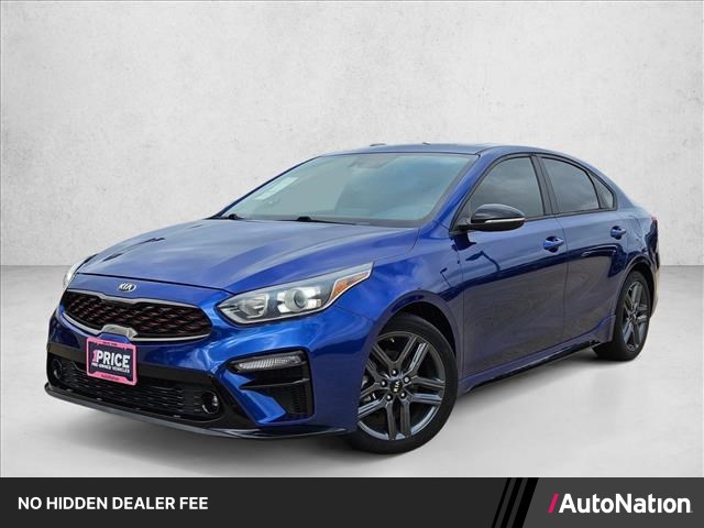 Deep Sea Blue 2020 Kia Forte GT Line FWD Sedan Front-Wheel Drive Automatic
