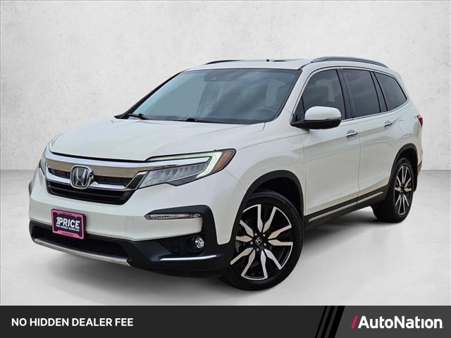 White Diamond Pear 2019 Honda Pilot SUV / Crossover Front-Wheel Drive Automatic