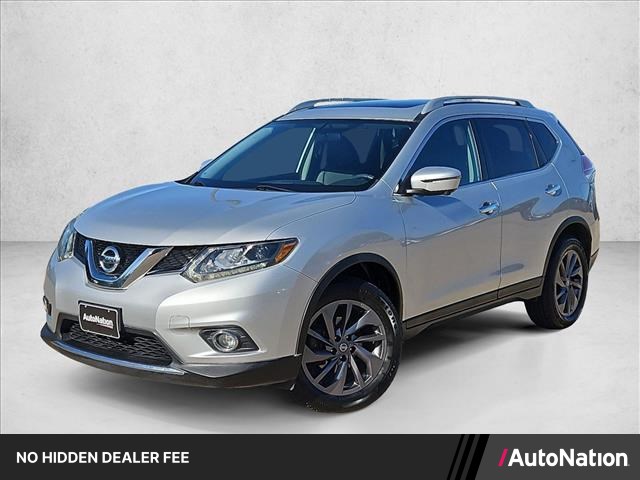Brilliant Silver 2016 Nissan Rogue SUV / Crossover All-Wheel Drive Automatic