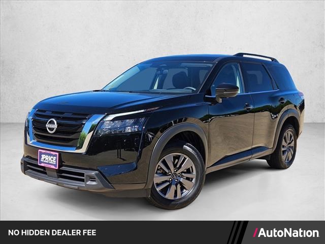 Super Black 2025 Nissan Pathfinder SV 4WD SUV / Crossover All-Wheel Drive Automatic