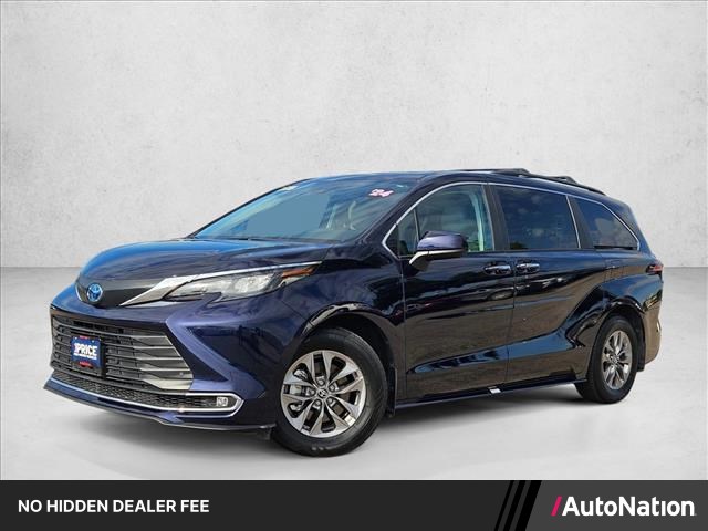 Blueprint 2024 Toyota Sienna XLE 7-Passenger FWD Minivan Front-Wheel Drive Automatic