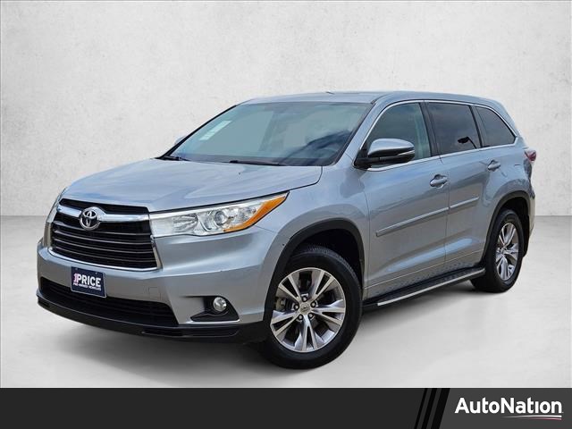 Silver Sky Metallic 2015 Toyota Highlander LE Plus SUV / Crossover Front-Wheel Drive Automatic