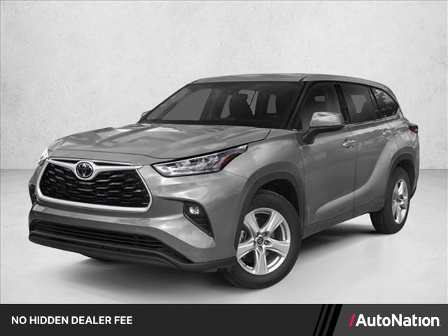 Midnight Black Metallic 2022 Toyota Highlander SUV / Crossover Front-Wheel Drive Automatic