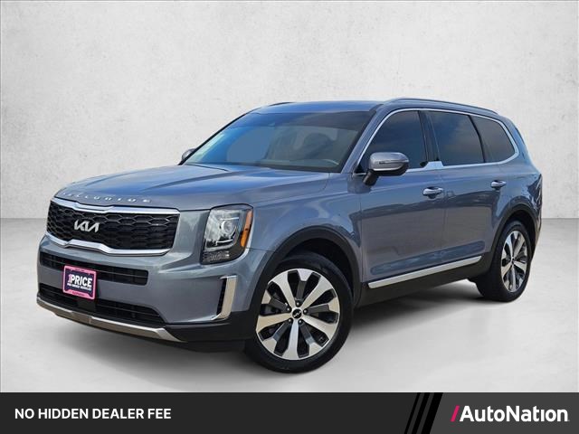 Everlasting Silver 2022 Kia Telluride S FWD SUV / Crossover Front-Wheel Drive Automatic