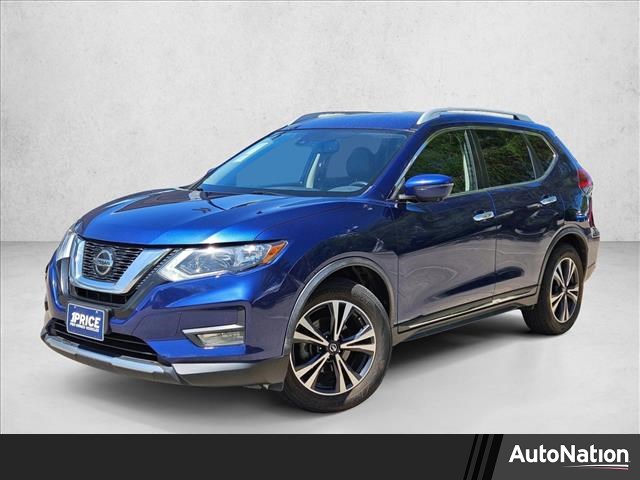 Caspian Blue 2018 Nissan Rogue SL FWD SUV / Crossover Front-Wheel Drive Automatic