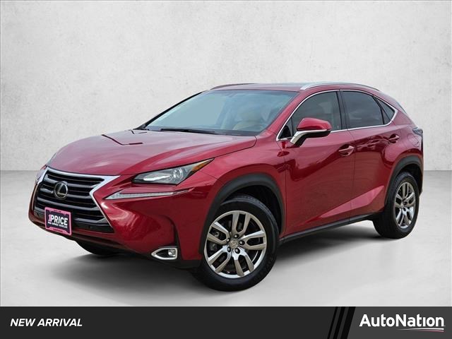 Red 2015 Lexus NX 200t FWD SUV / Crossover Front-Wheel Drive 6-Speed Automatic