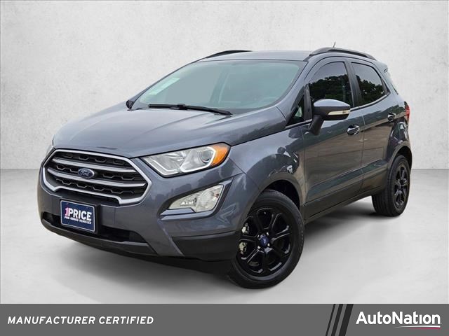 Silver (Smoke Metallic) 2021 Ford EcoSport SE FWD SUV / Crossover Front-Wheel Drive 6-Speed Automatic