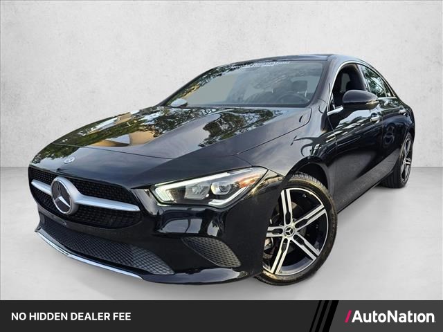 Night Black 2023 Mercedes-Benz CLA Coupe Front-Wheel Drive Automatic