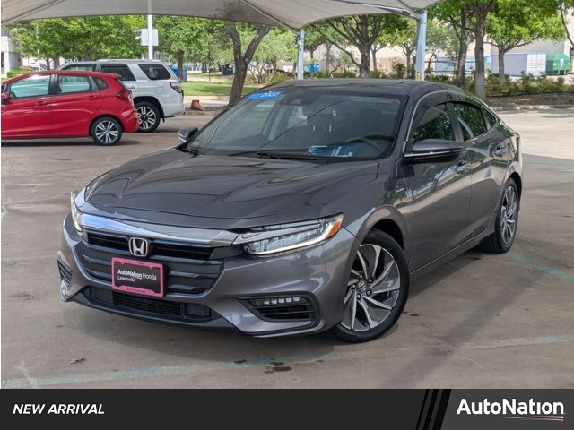 Gray (Modern Steel Metallic) 2022 Honda Insight Touring FWD Sedan Front-Wheel Drive Continuously Variable Transmission