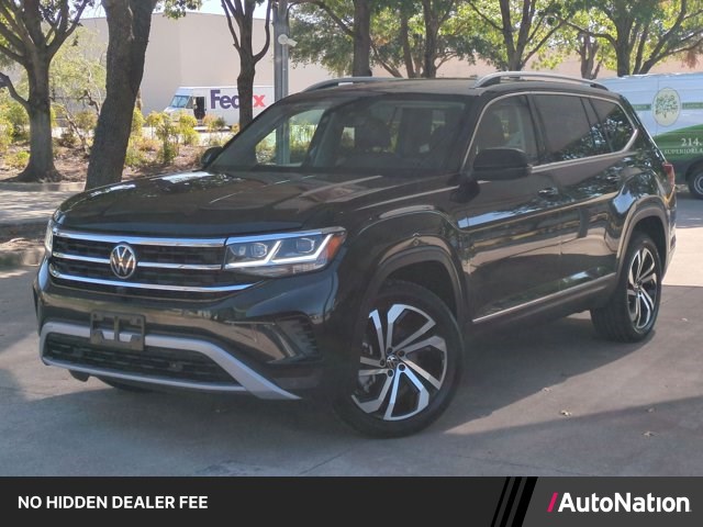 Deep Black Pearl 2021 Volkswagen Atlas SUV / Crossover All-Wheel Drive 8-Speed Automatic