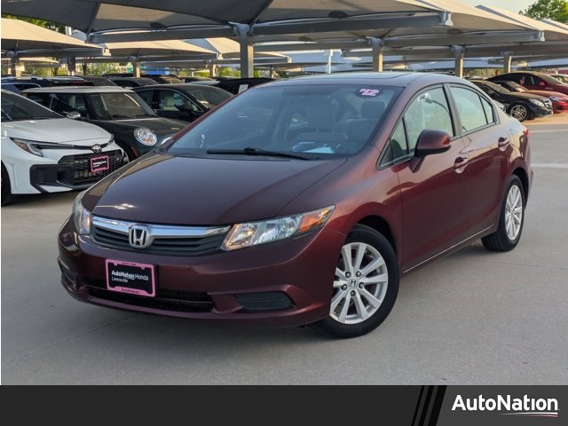 2012 Honda Civic EX Sedan Front-Wheel Drive 5-Speed Automatic