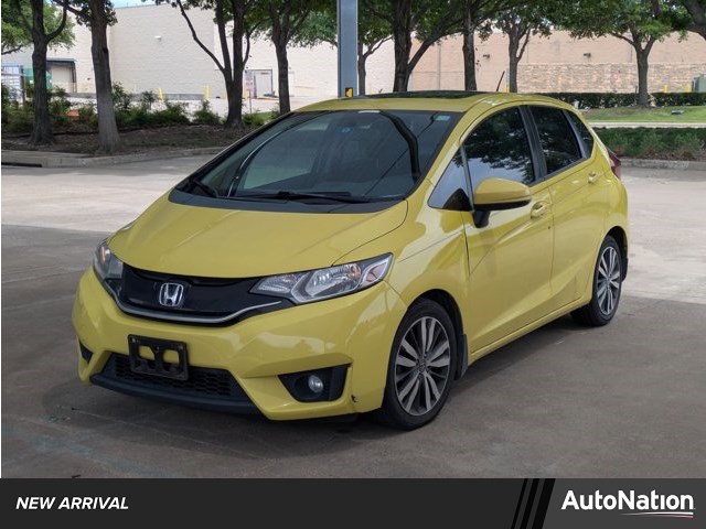 Mystic Yellow Pearl 2015 Honda Fit EX Hatchback Front-Wheel Drive 6-Speed Manual