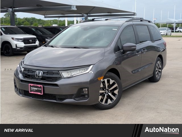 Gray (Modern Steel Metallic) 2026 Honda Odyssey EX-L FWD Minivan Front-Wheel Drive Automatic