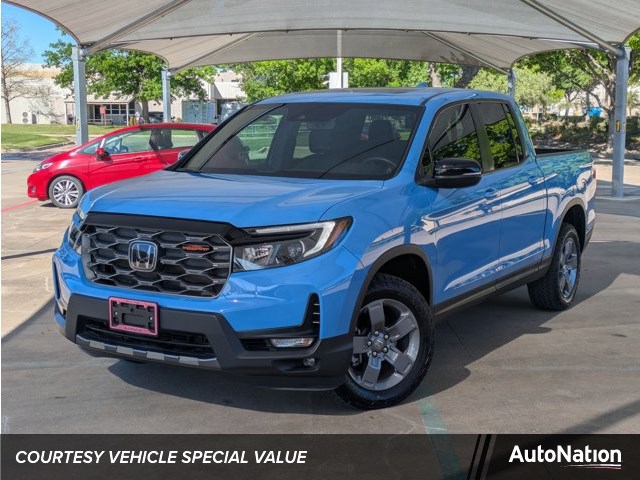 Diffused Sky Pearl 2025 Honda Ridgeline TrailSport AWD Pickup Truck All-Wheel Drive Automatic