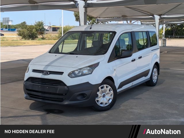 Frozen White 2016 Ford Transit Connect Van Front-Wheel Drive 6-Speed Automatic