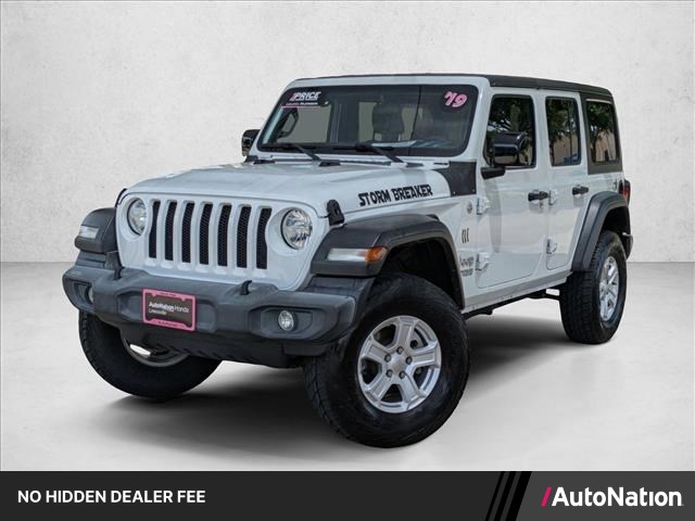 Bright White Clearcoat 2019 Jeep Wrangler SUV / Crossover Four-Wheel Drive 8-Speed Automatic