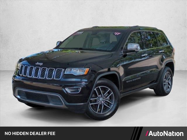 Diamond Black Crystal Pearlcoat 2017 Jeep Grand Cherokee SUV / Crossover 4X2 8-Speed Automatic