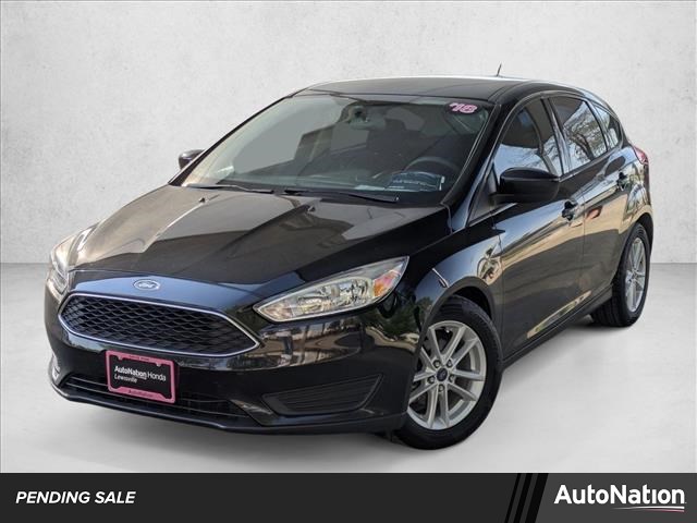 Shadow Black 2018 Ford Focus SE Hatchback Hatchback Front-Wheel Drive 6-Speed Automatic