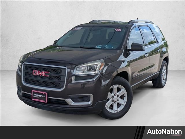 Gray (Iridium Metallic) 2016 GMC Acadia SLE-1 FWD SUV / Crossover Front-Wheel Drive 6-Speed Automatic