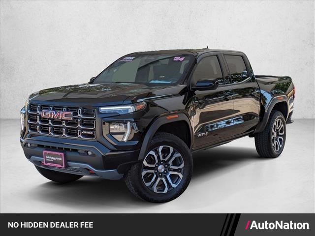 Onyx Black 2024 GMC Canyon Pickup Truck Four-Wheel Drive 8-Speed Automatic
