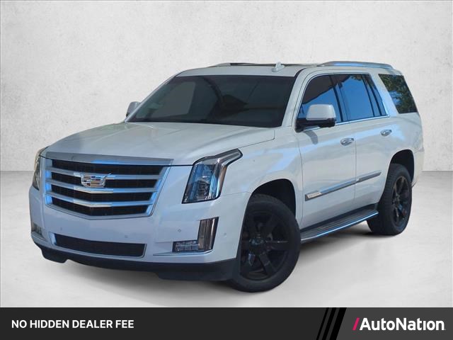 Crystal White Tricoat 2017 Cadillac Escalade SUV / Crossover Four-Wheel Drive 8-Speed Automatic