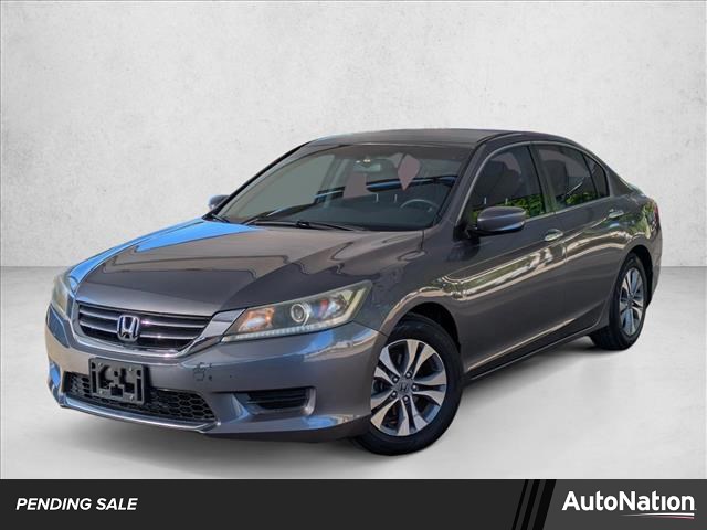 Gray (Modern Steel Metallic) 2014 Honda Accord LX Sedan Front-Wheel Drive Automatic