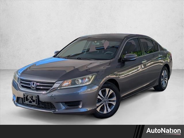 Gray (Modern Steel Metallic) 2014 Honda Accord LX Sedan Front-Wheel Drive Automatic