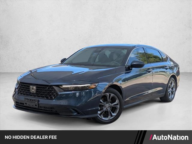 Canyon River Blue 2024 Honda Accord Sedan Front-Wheel Drive Automatic
