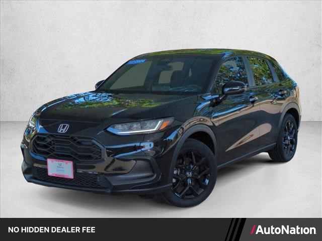 Crystal Black Pearl 2024 Honda HR-V SUV / Crossover Front-Wheel Drive Automatic