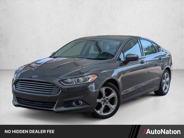 Gray (Magnetic) 2016 Ford Fusion Sedan Front-Wheel Drive 6-Speed Automatic