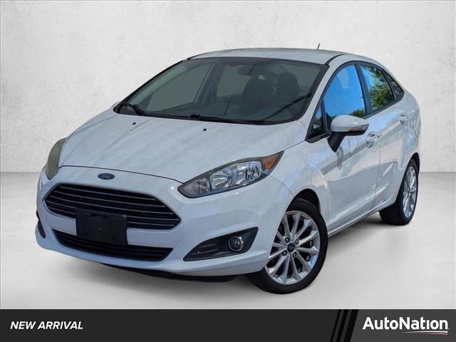 Oxford White 2014 Ford Fiesta SE Sedan Front-Wheel Drive 6-Speed Automatic
