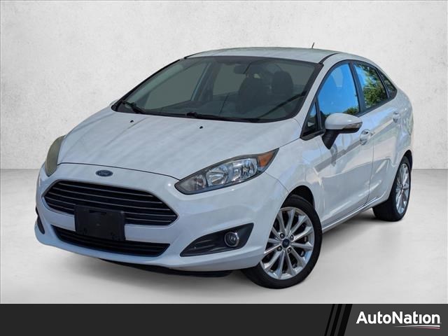 Oxford White 2014 Ford Fiesta SE Sedan Front-Wheel Drive 6-Speed Automatic