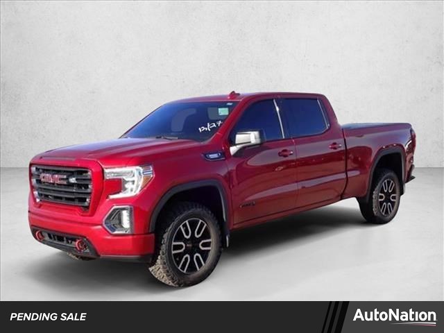 Red 2021 GMC Sierra 1500 AT4 Crew Cab 4WD Pickup Truck Four-Wheel Drive