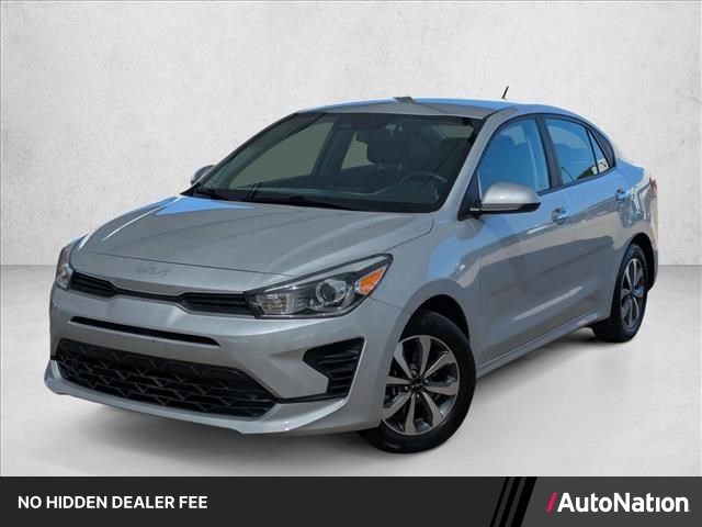 Silky Silver 2023 Kia Rio Sedan Front-Wheel Drive Automatic