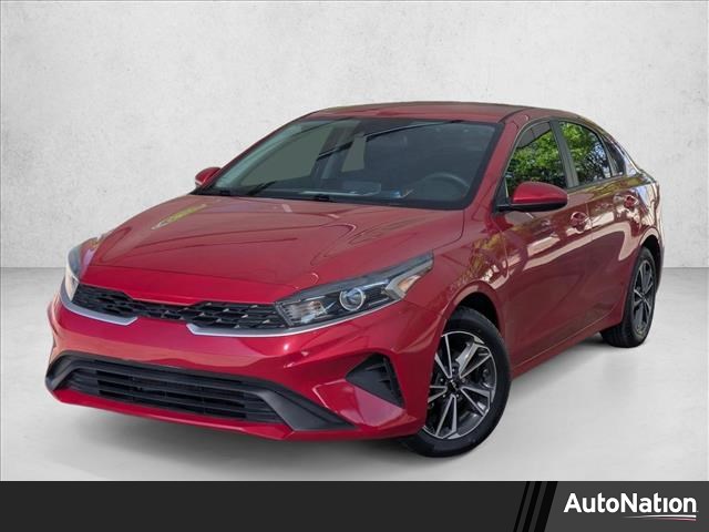 Currant Red 2023 Kia Forte LXS FWD Sedan Front-Wheel Drive Automatic