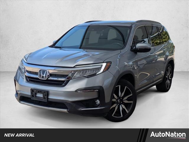 Lunar Silver Metal 2019 Honda Pilot Elite AWD SUV / Crossover All-Wheel Drive Automatic