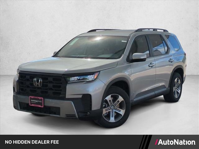 Solar Silver Metallic 2026 Honda Pilot SUV / Crossover All-Wheel Drive Automatic