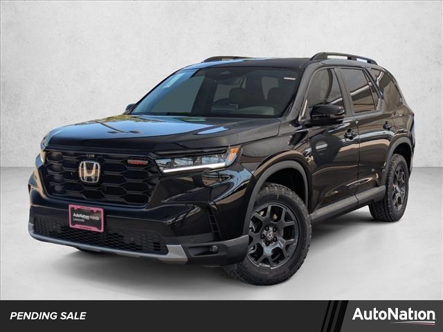 Crystal Black Pearl 2025 Honda Pilot TrailSport AWD SUV / Crossover All-Wheel Drive Automatic