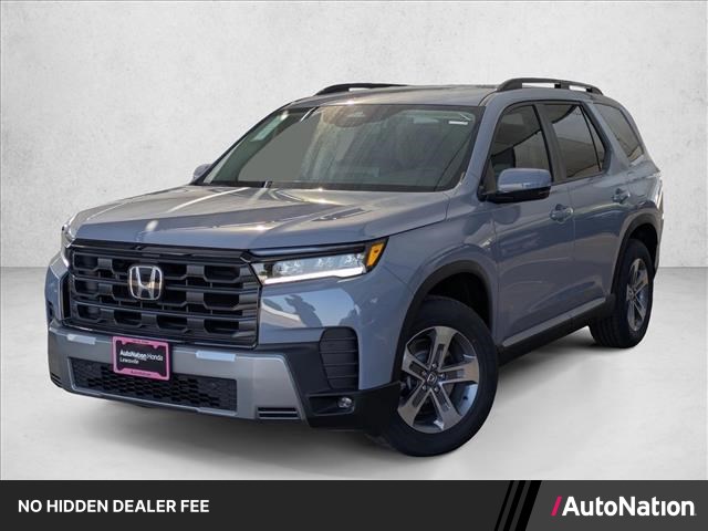 Sonic Gray Pearl 2026 Honda Pilot EX-L FWD SUV / Crossover Front-Wheel Drive Automatic