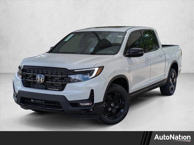 Platinum White Pearl 2026 Honda Ridgeline Black Edition AWD Pickup Truck All-Wheel Drive Automatic