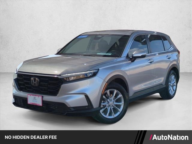 Solar Silver Metal 2025 Honda CR-V SUV / Crossover Front-Wheel Drive Continuously Variable Transmission