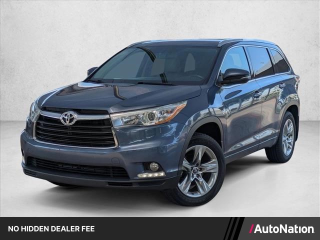 Shoreline Blue Pearl 2016 Toyota Highlander SUV / Crossover All-Wheel Drive Automatic