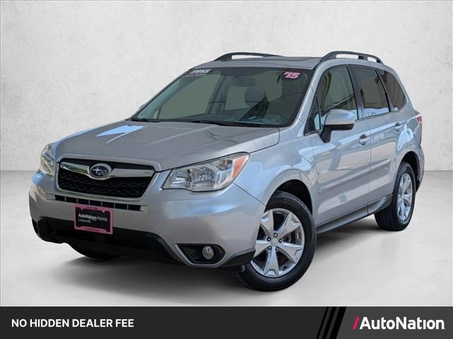 Ice Silver Metallic 2015 Subaru Forester SUV / Crossover All-Wheel Drive Automatic