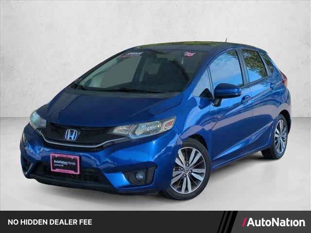 Aegean Blue Metallic 2016 Honda Fit Hatchback Front-Wheel Drive Automatic
