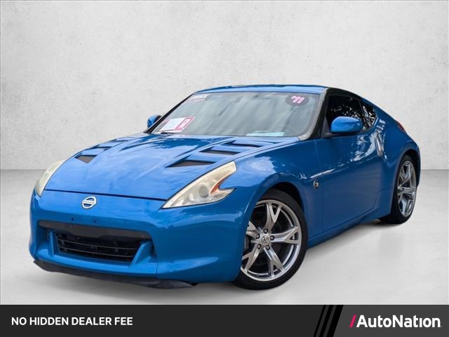 Monterey Blue Pearl 2011 Nissan 370Z Coupe Automatic