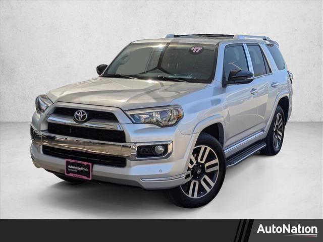 Classic Silver Metallic 2017 Toyota 4Runner Limited 4WD SUV / Crossover All-Wheel Drive Automatic