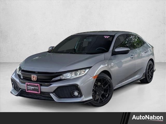 Polished Metal Metallic 2017 Honda Civic Hatchback Sport Hatchback Front-Wheel Drive Automatic